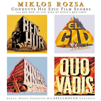 میکلوس روژا و فیلم های حماسی بن هور ، ال سید ، شاه شاهان / Miklos Rozsa Conducts His Epic Film Scores